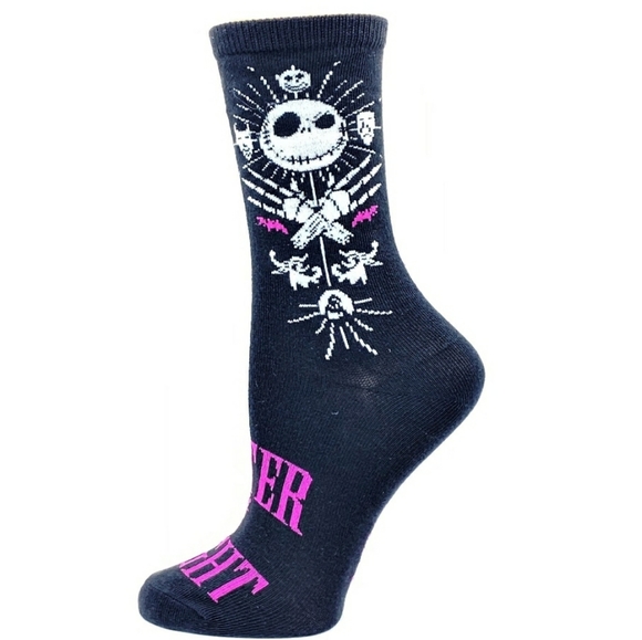 💖Nightmare Before Chistmas Sock Set (3 pairs) (Size 4-10) - Picture 5 of 8